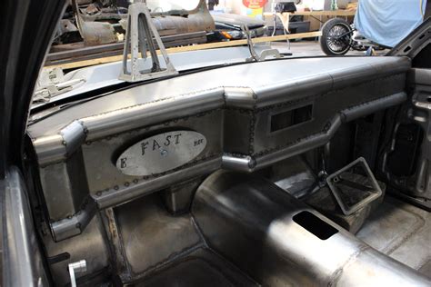 metal fabrication dashboard|custom dash installation.